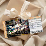 Broadway Show Ticket Musical Theatre Gift Card