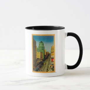 Broadway Street in Los Angeles, CA Mug