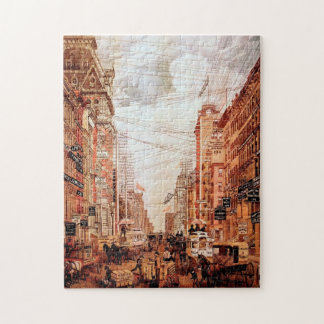 Broadway Street Vintage Puzzle