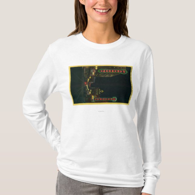 Broadway Theatre in Portland on Main Street T-Shirt (Front)