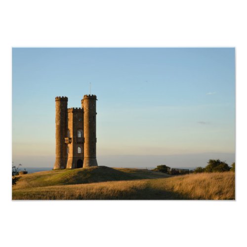 Broadway tower in the Cotswolds photo print