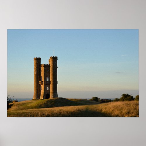 Broadway tower in the Cotswolds poster