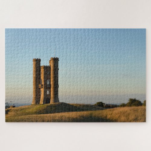 Broadway tower small castle in the Cotswolds Jigsaw Puzzle