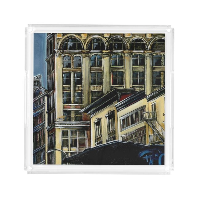 Broadway's Best, New York City Acrylic Tray (Front)