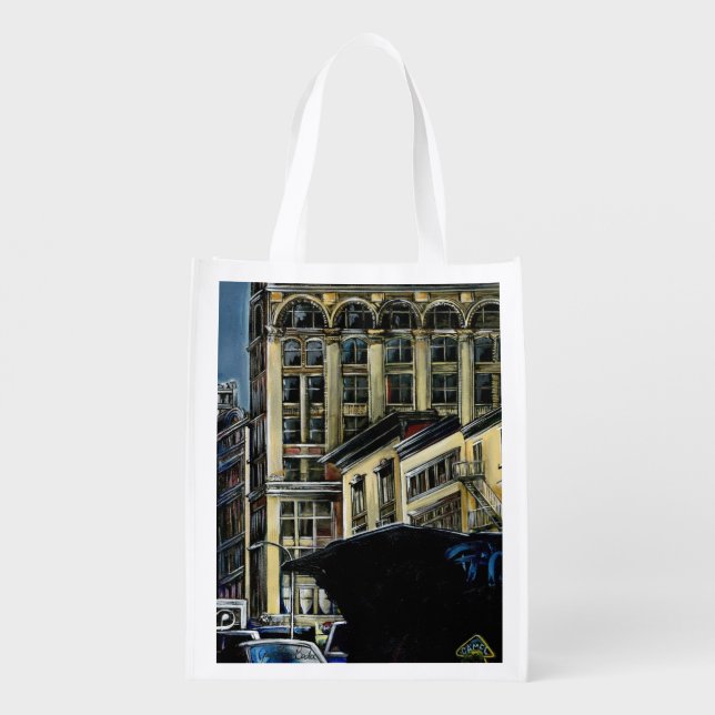 Broadway's Best, New York City Grocery Bag (Back)