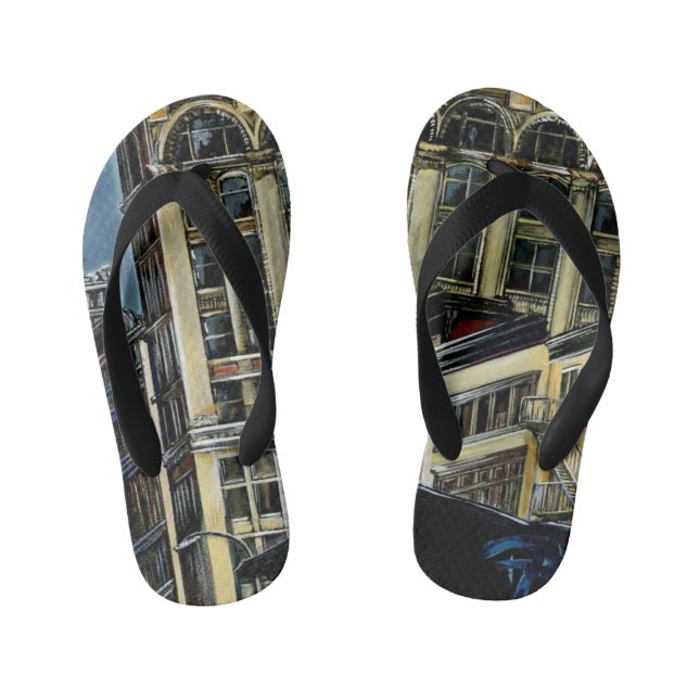 Broadway's Best, New York City Kid's Flip Flops (Footbed)