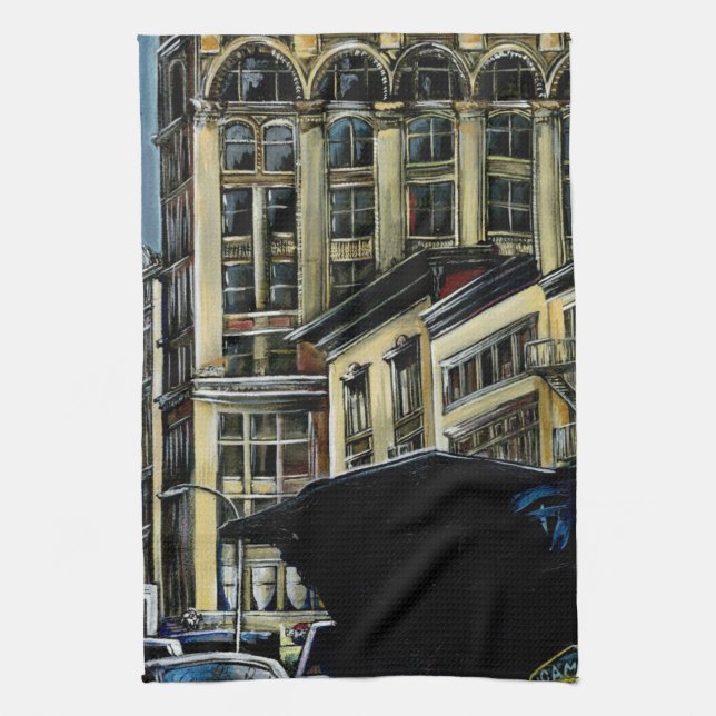 Broadway's Best, New York City Kitchen Towel (Vertical)