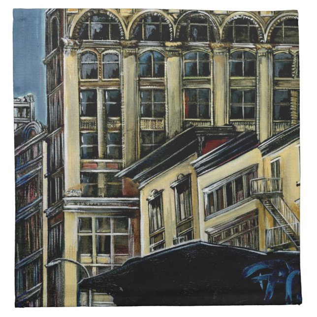 Broadway's Best, New York City Napkin (Front)