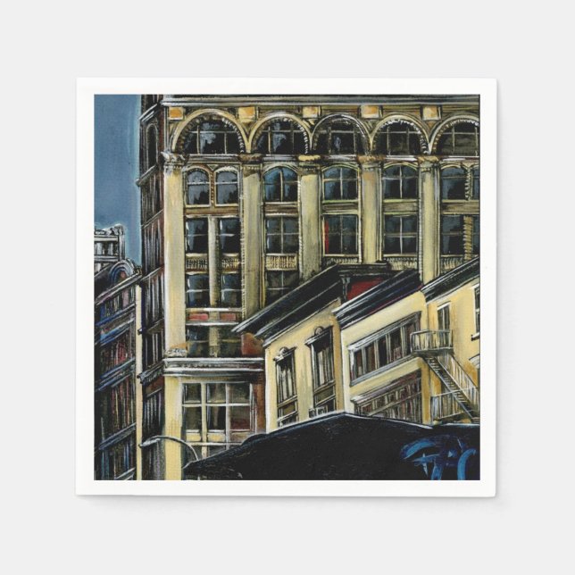 Broadway's Best, New York City Napkins (Front)