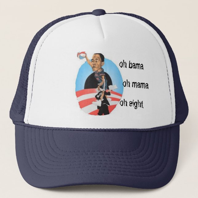 BrObama - Customized Trucker Hat (Front)
