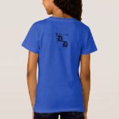 Brobot T-Shirt(Girls) T-Shirt (Back)