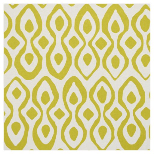 brocade chartreuse ivory fabric