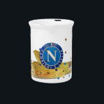Brocca commemorativa scudetto Napoli 2023<br><div class="desc">Brocca di porcellana commemorativa scudetto Napoli 2023</div>
