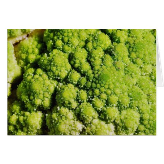 Brocco Flower Vegetable Cards (Front Horizontal)