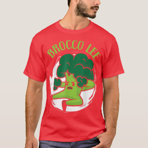 Brocco Lee Broccoli Vegan Lover Vegetable Healthy  T-Shirt