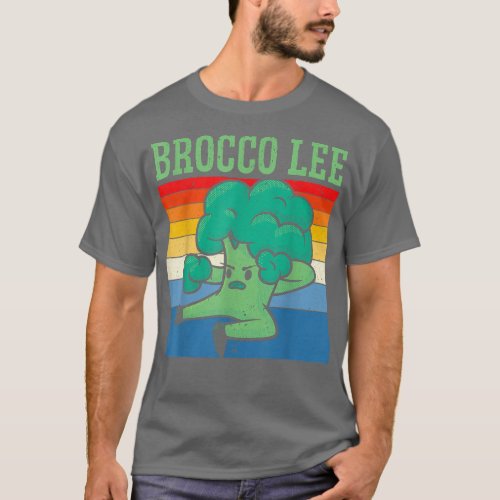 Brocco Lee Vegetable Vegetarian Vegan Broccoli T_S T_Shirt