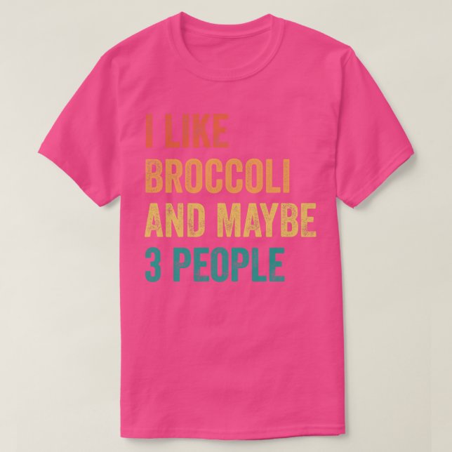 Broccoli 1 T-Shirt (Design Front)