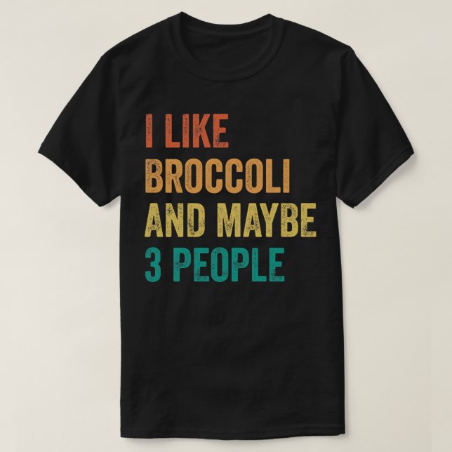 Broccoli 1 T-Shirt (Design Front)