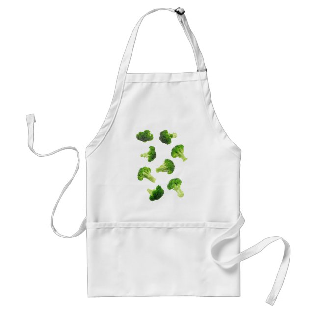 Broccoli Adult Apron (Front)