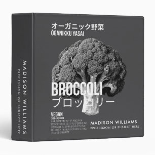 Broccoli Art Binder Japanese Vegan Organic