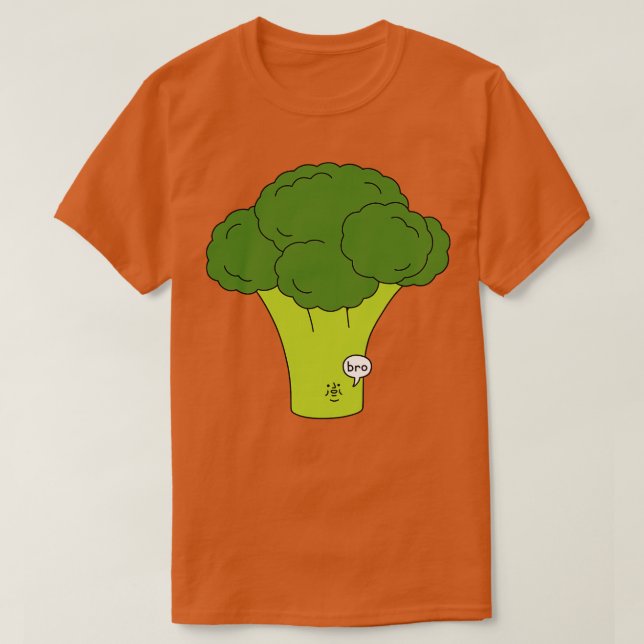 Broccoli Bro T-Shirt (Design Front)