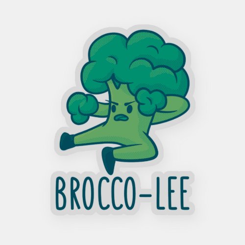 Broccoli Brocco_Lee  Sticker