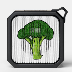 Broccoli cartoon illustration bluetooth speaker
