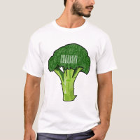 Broccoli cartoon illustration