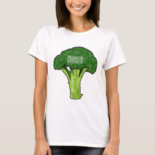 Broccoli cartoon illustration T-Shirt