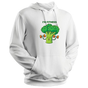 Broccoli exercising Basic Hooded Sweatshirt