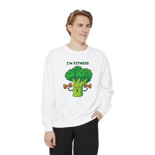 Broccoli exercising Basic Long Sleeve T_Shirt