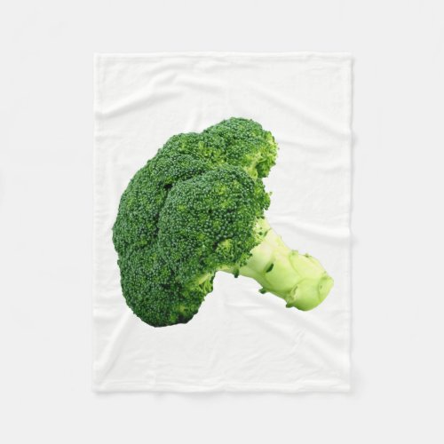 Broccoli Fleece Blanket