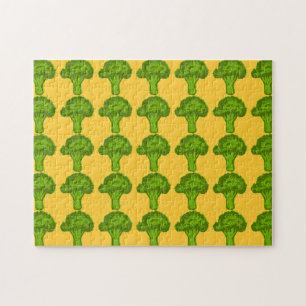 Broccoli Graphic Jigsaw Puzzle