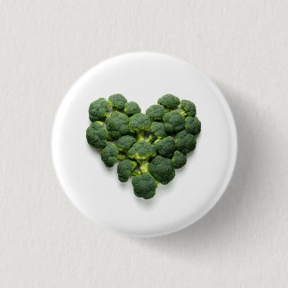 Broccoli Heart Button