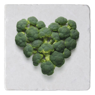 Broccoli Heart Trivet