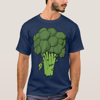 Broccoli Is Life Fun Graphic Vegetable  T-Shirt