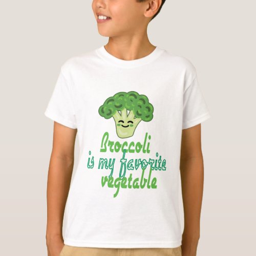 Broccoli is my favorite vegetable T_Shirt