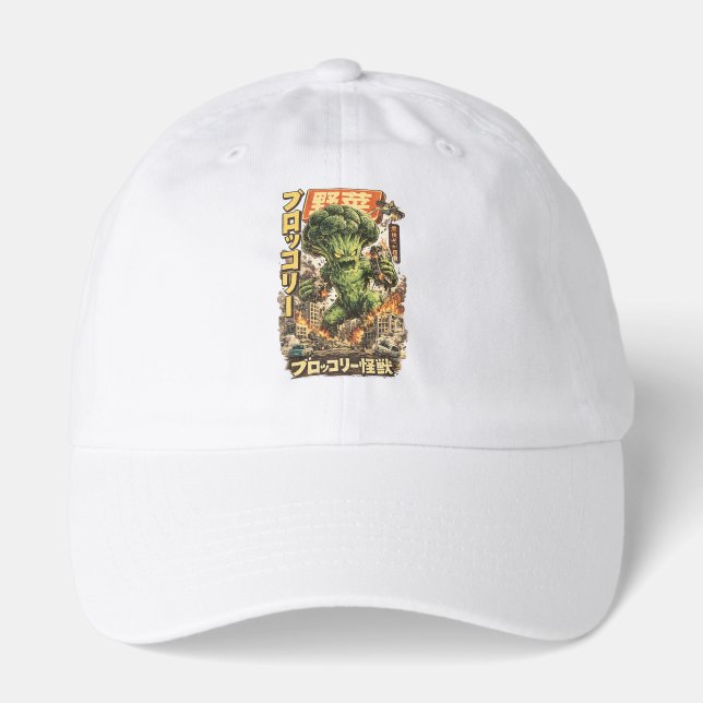 Broccoli Kaiju – Vegetable Apocalypse Hat (Front)