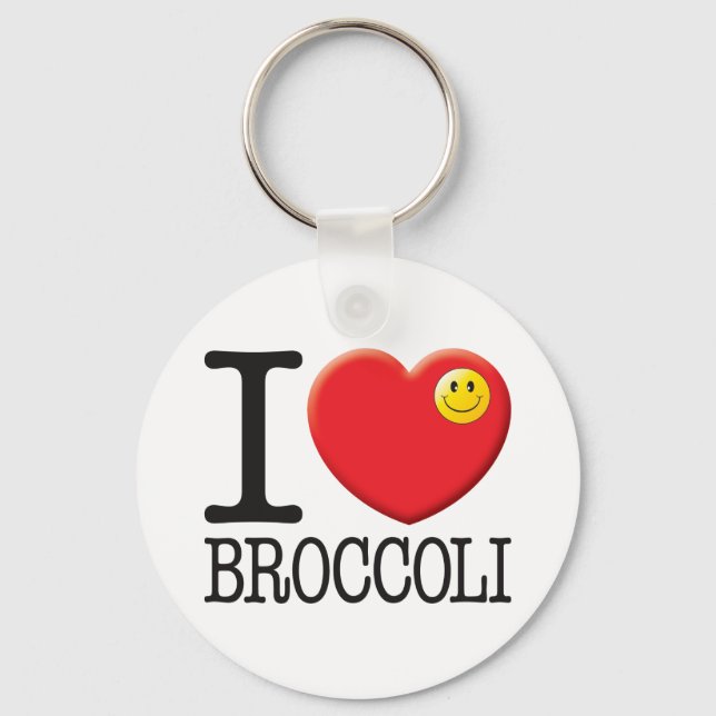 Broccoli Keychain (Front)