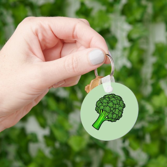 Broccoli Keychain (Hand)