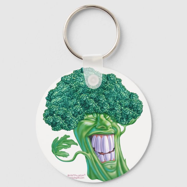 broccoli keychain (Front)
