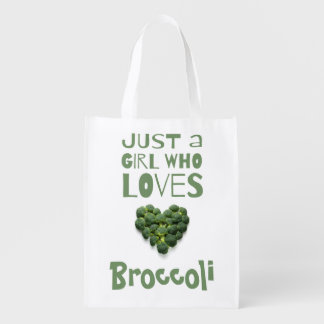 Broccoli Love Grocery Bag