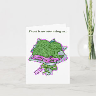 Broccoli Lover Funny Bouquet  Card