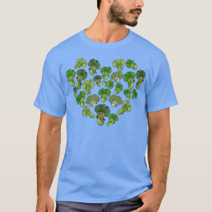 Broccoli Lover Vegan Women Plant Based Vegetarian T-Shirt