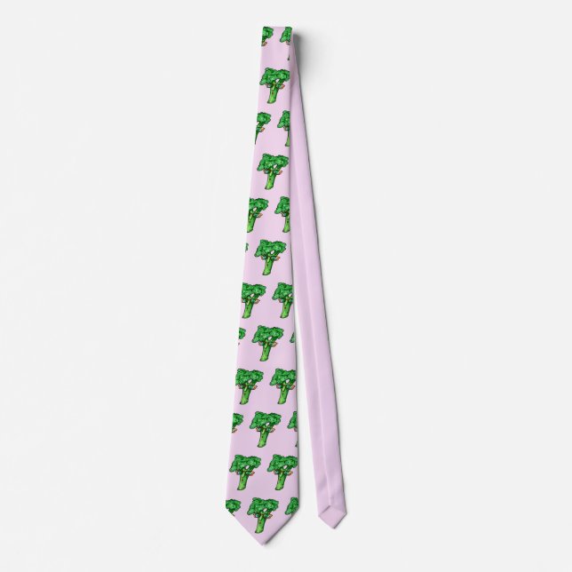 broccoli neck tie (Front)