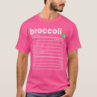 Broccoli Nutrition Facts friend T-Shirt