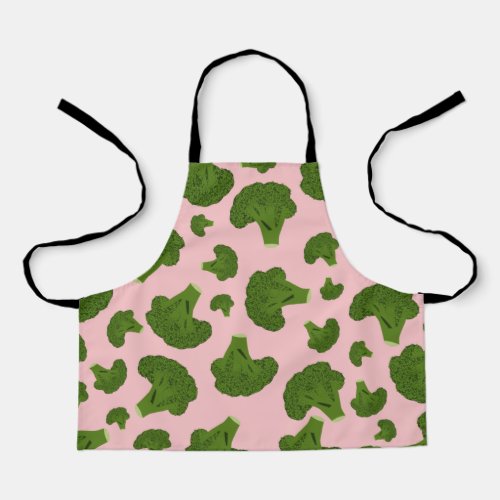 Broccoli Pattern Apron