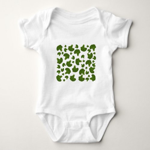 Broccoli Pattern Baby Bodysuit