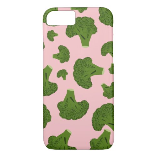Broccoli Pattern iPhone 87 Case