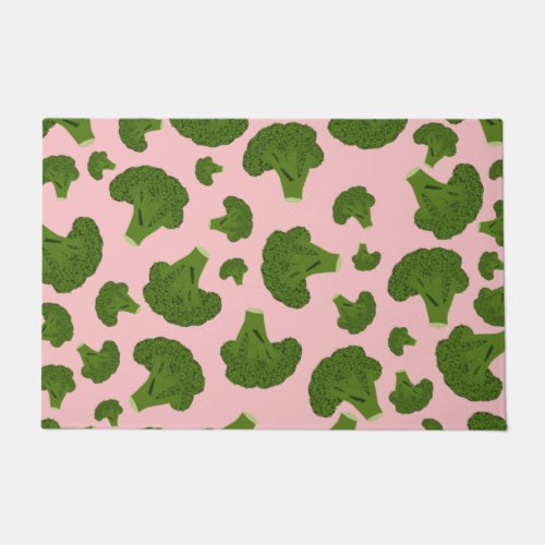 Broccoli Pattern Doormat